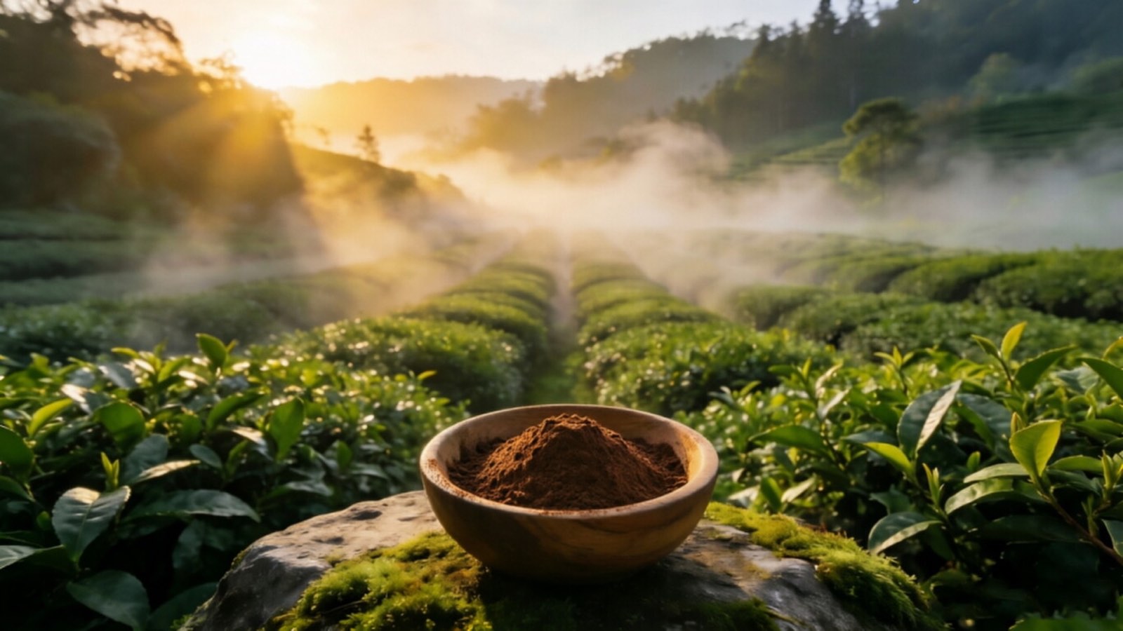 茶园与天然植物原料
